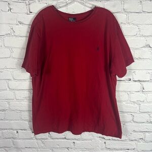 Men's Ralph Lauren Polo Red Classic T Shirt Size XL (A31)